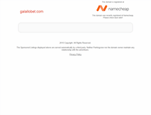 Tablet Screenshot of galallobet.com